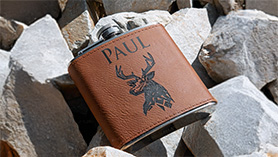 Flasque personnalisée